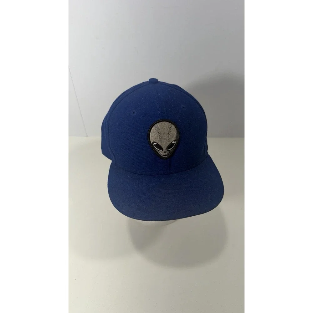 Las Vegas Area 51s Minor League Baseball New Era Fitted 7 3/8 Alien Head Logo